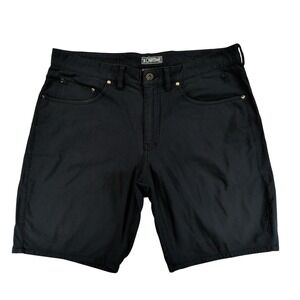 Chrome Industries Union Short 2.0 Mens 34 Black Slim Straight Cycling Commuter